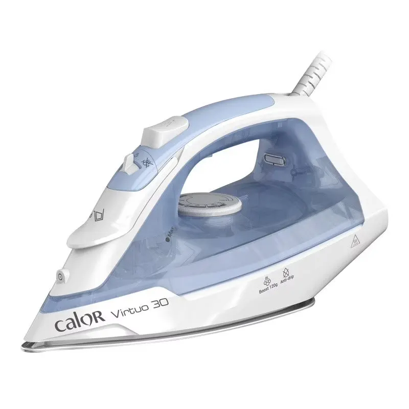 Fer À Repasser Calor Fv2c41c0 Virtuo 30 — coloris Bleu et blanc
