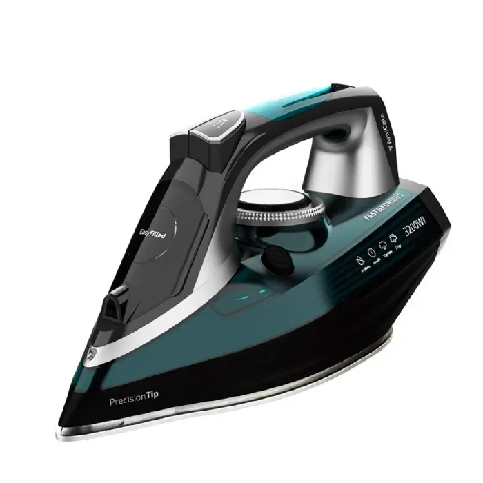 Fer à repasser - CECOTEC - Fast&Furious5060 Ultra - 3200 W - Anti calcaire - 270 g/min - Noir / Bleu