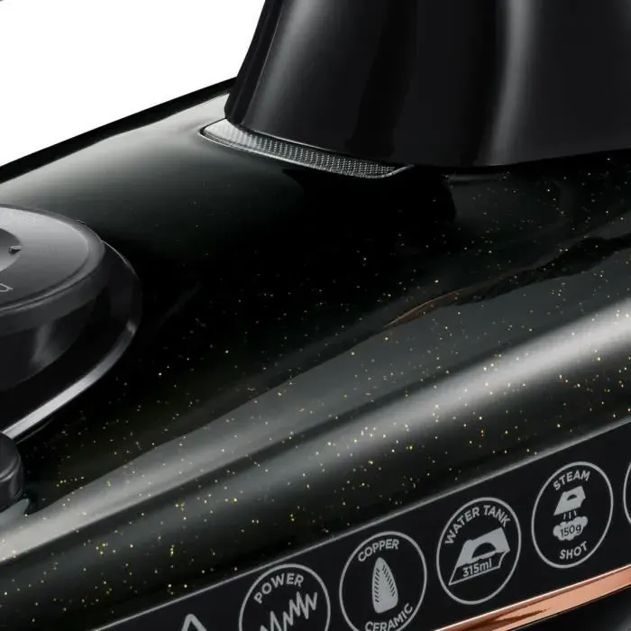 Fer à Repasser Copper Express Russell Hobbs 23975-56 - 2600W - Débit vapeur puissant - Semelle Cuivre