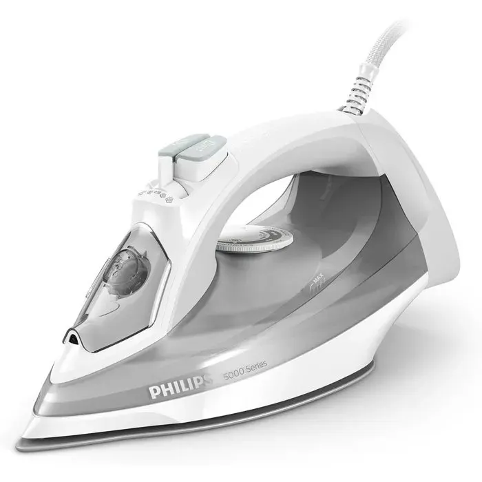 Fer à repasser - PHILIPS - DST5010/10 - Fer à vapeur Série 5000 - 40gr/min vapeur continue - 2400W - Blanc