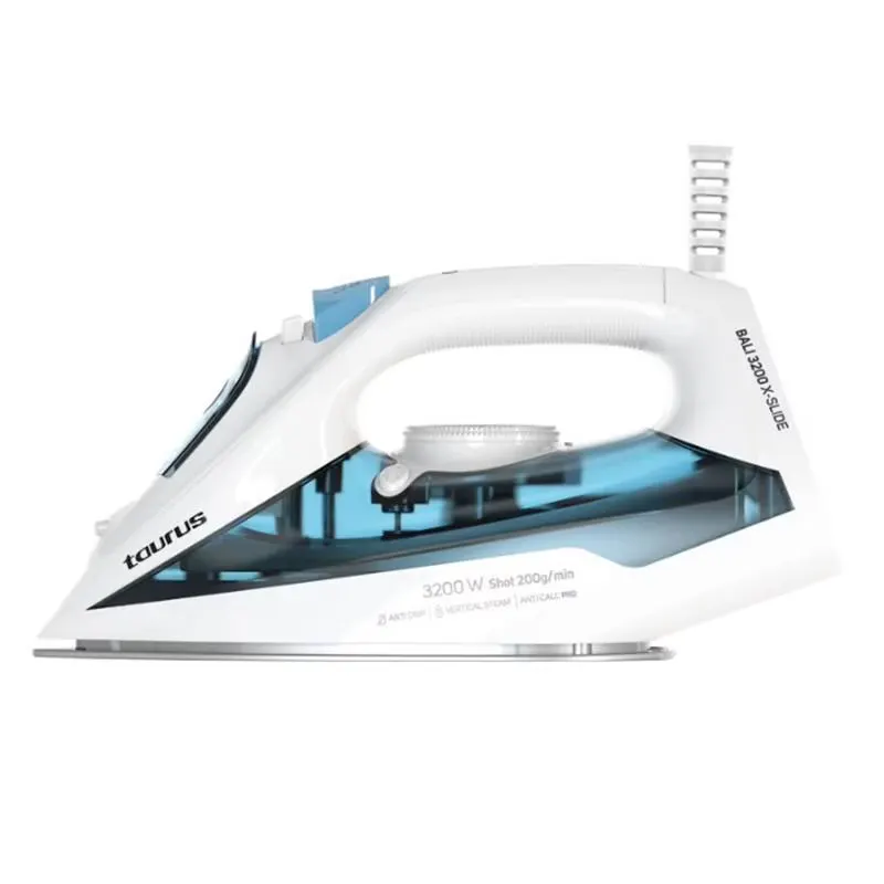 Fer À Repasser Taurus Bali 3200 X-slide 3200w — coloris blanc et bleu