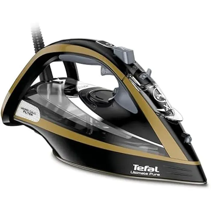 Fer à repasser - TEFAL - FV 9847 Ultimate Pure - 3200 Watts - Noir - Remplissage continu