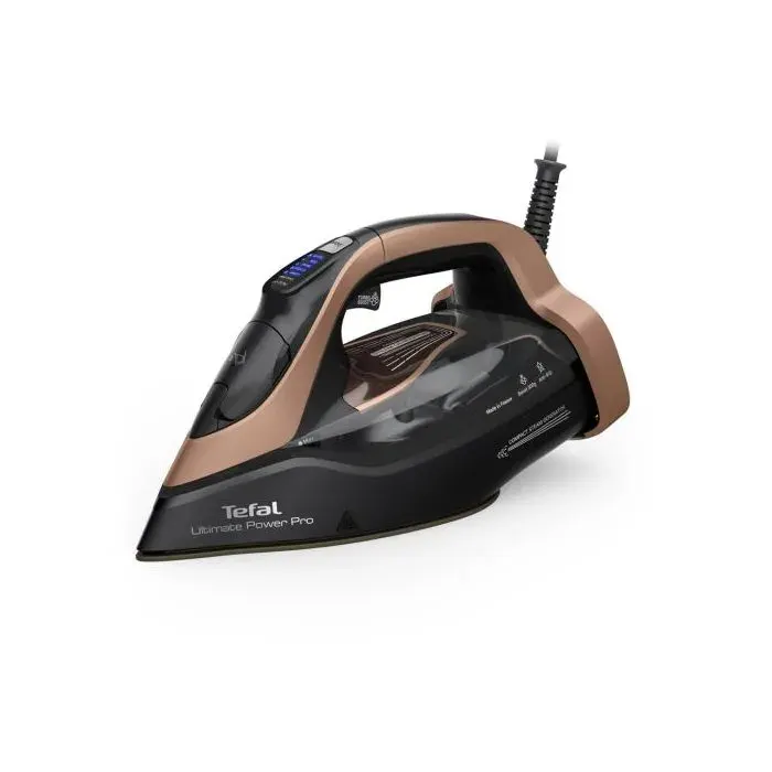 Fer à repasser - TEFAL - FV9E50E0 - 3200 W - Débit vapeur 300 g/min - Smart Screen