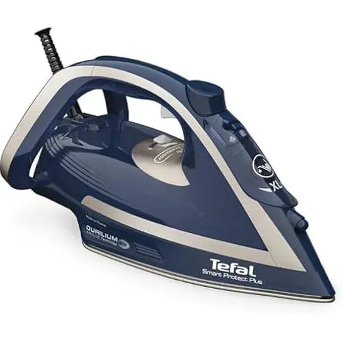 Fer à repasser - TEFAL - Smart Protect Plus FV6872 - 2800 Watts - Sec ou vapeur - Bleu