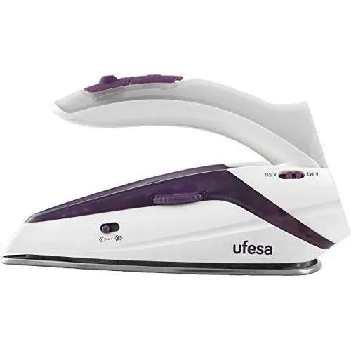 Fer à repasser - UFESA - PV0500 - 1100W - Vapeur 15g/min - Poignée pliable