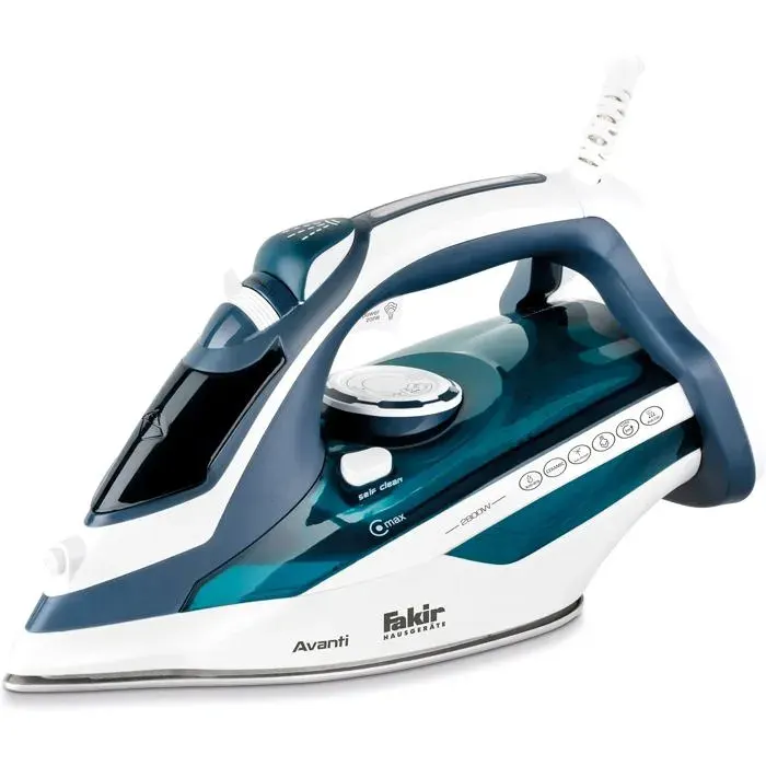 Fer à repasser vapeur - 2800 W - 150 g de vapeur - Réservoir deau 480 ml - Fonction autonettoyante