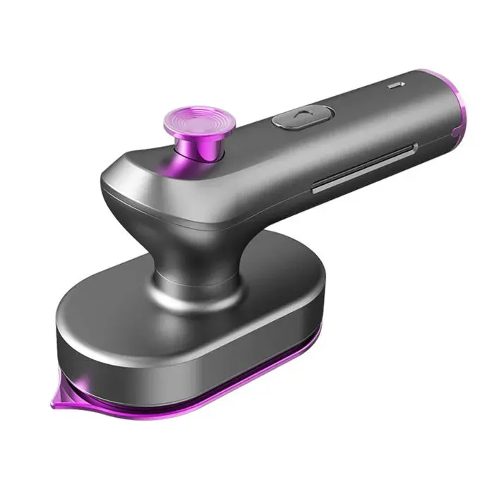 Fer à repasser vapeur portable pour vêtements puissant et compact idéal pour les voyages et le défroissage.