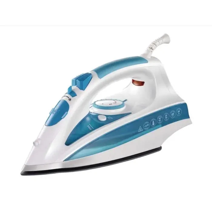 Fer à repasser vapeur [PuissantEffet pressing 210g] (2600 W semelle en céramique réservoir 300ml+pulvérisateur auto-nettoyage）