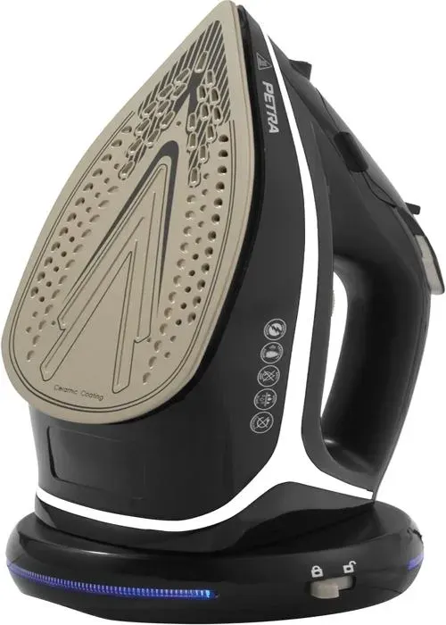 Fer À Repasser Vapeur Sans Fil - YUMI MAZAO - 2600W - Semelle Céramique - Réservoir 300ml - Design 2 En 1