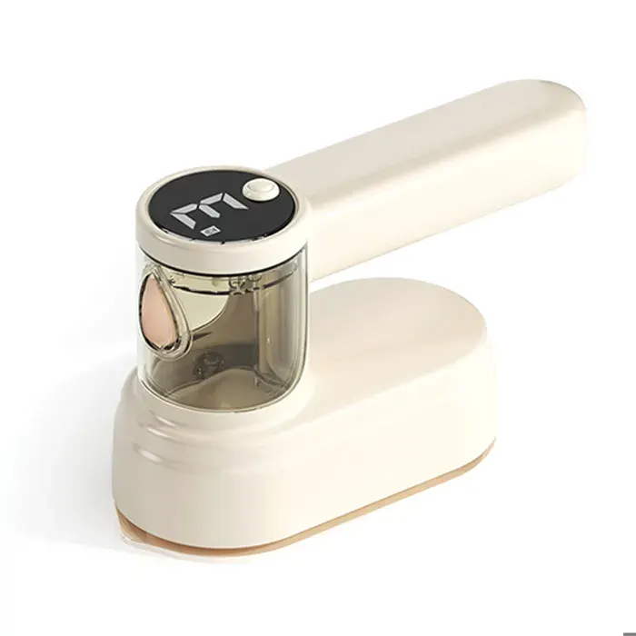 Fer à vapeur puissance de 1000 W 220 V réservoir deau de grande capacité 150 ml Réglage à trois vitesses Mini fer à repasser — coloris Blanc