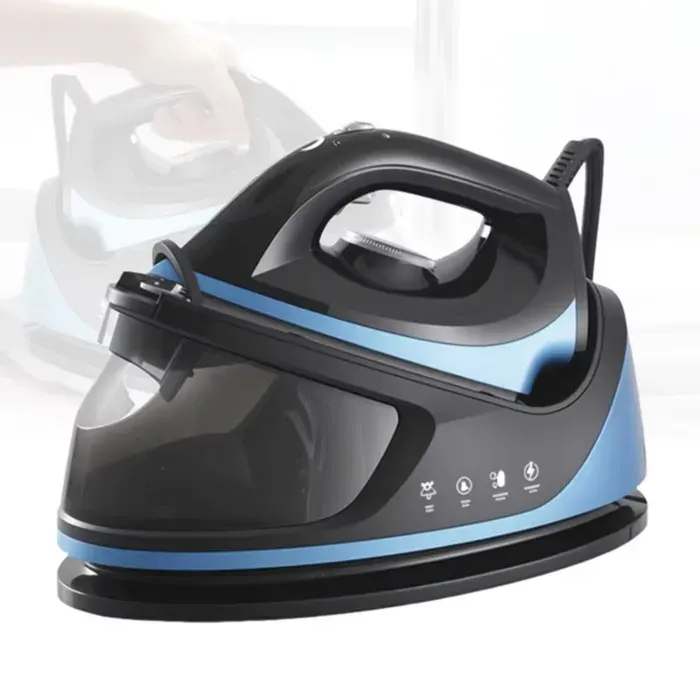 Fer à vapeur puissant 2000W Centrale Vapeur avec Réservoir de 11L Débit de Vapeur de 60 g/min Semelle en Céramique pour Vêtements