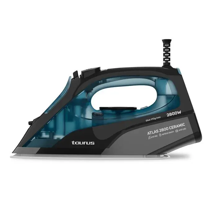 Fer à vapeur - TAURUS - 2800 W - Semelle céramique XL - 170 g/min - Vertical - Anti-calcaire