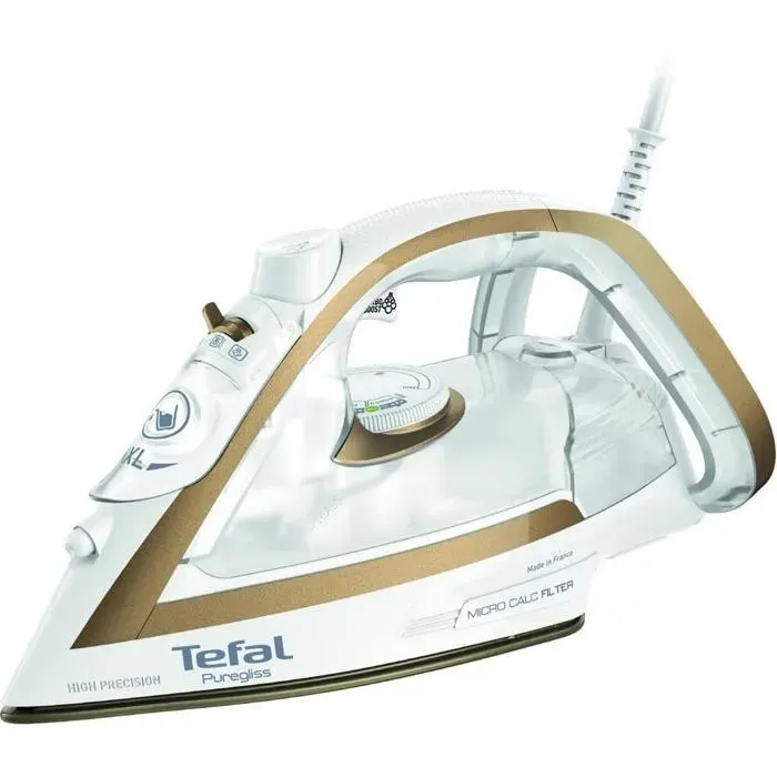 Fer à vapeur - Tefal - FV8042 - Micro-Calc - Arrêt automatique - 2900 W