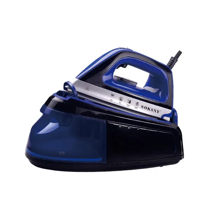 Fer vapeur 2400W avec réservoir 12L vapeur puissante réglage température repassage rapide des vêtements