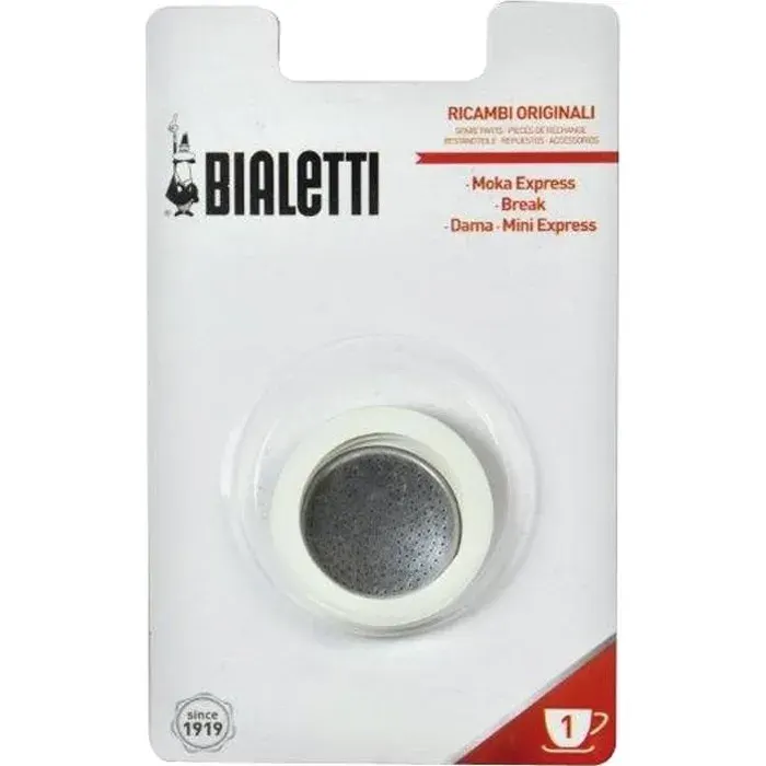 Filtre à café - BIALETTI - 1 tasse - Filtre remplaçable - Réservoir deau amovible - Programmable