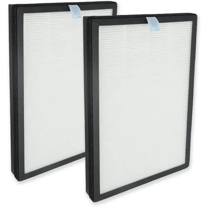 Filtres De Rechange Compatibles Avec Purificateur DAir Himox H04Lot De 2 H13 Hepa Charbon Actif 2 En 1 4 Étapes De Filtration Ai