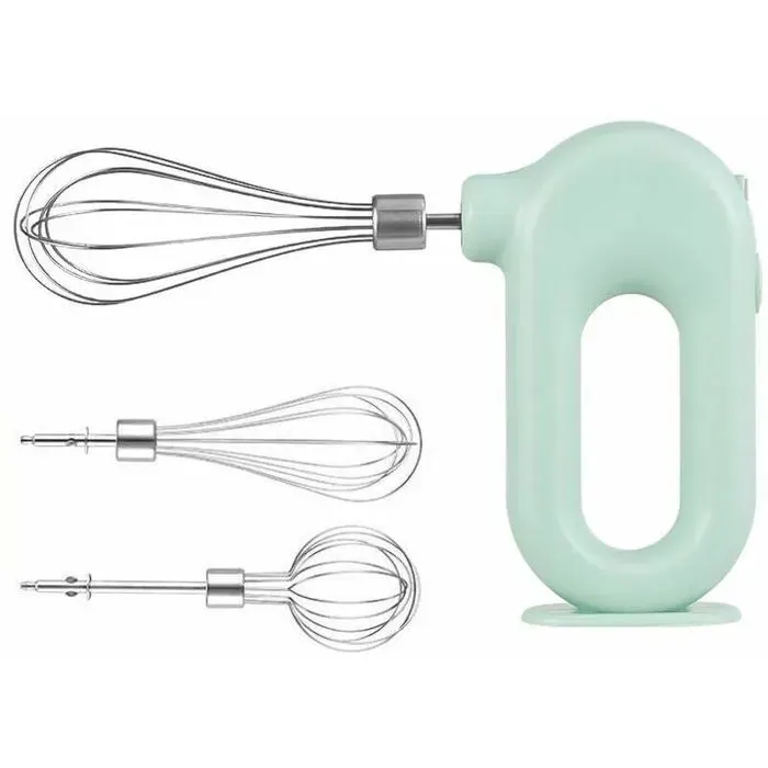 Fouet Électrique Batteur À Main Fouet Fouet À 4 Vitesses Pour La Cuisson De La Crème Aux Oeufs De Gâteau Debout Sans Fil Label