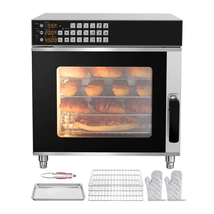Four à Convection - DUOKU - FD-68DE - 58 L - 2800 W - Acier Inoxydable