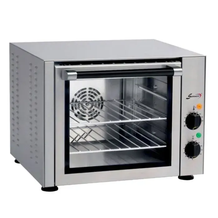 Four à convection PRO 28 litres 4 niveaux 1 porte battante double vitrage 1500 W 220 V - MONO
