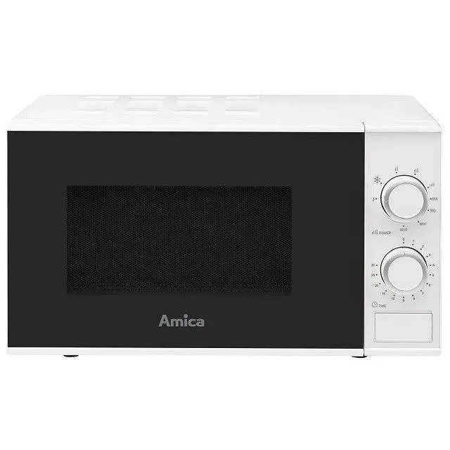 Four à micro-ondes - Amica - AMGF17M2GW - 20 Litres - 800 Watt - 8 fonctions automatiques