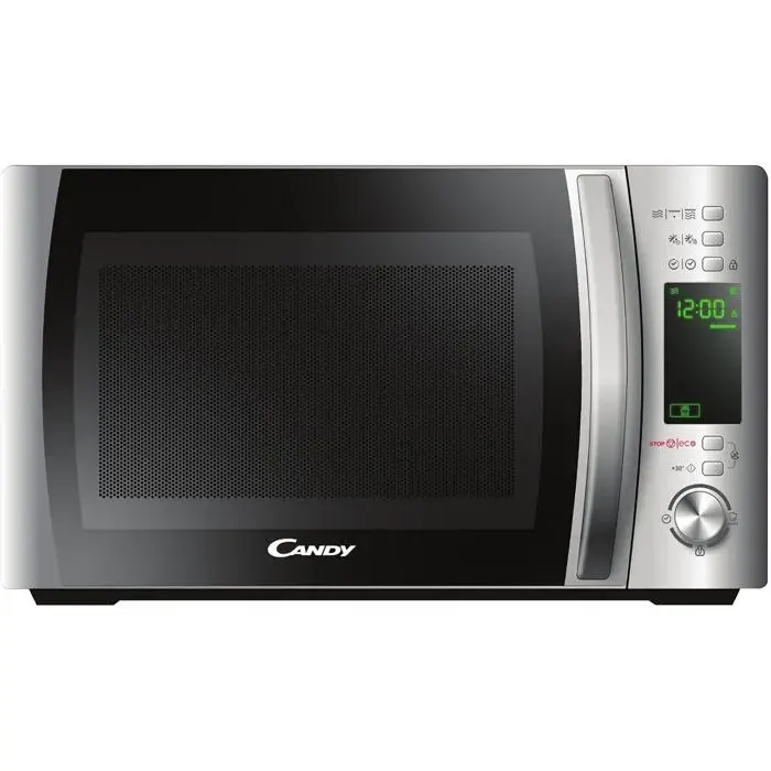 Four à micro-ondes grill en acier inoxydable - Candy - CMXG20DS - Capacité 20 L - Puissance micro-ondes 700 W