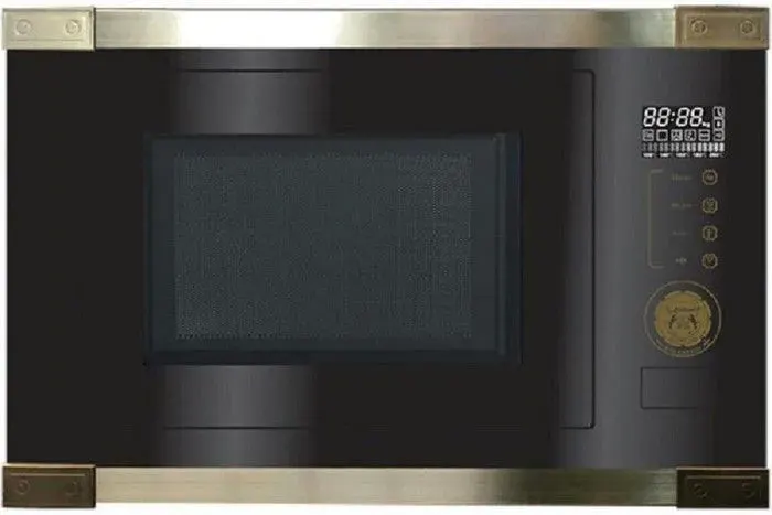 Four à micro-ondes - Kaiser - EM 2545 AD - 25L - Rétro - Verre anthracite - 21 fonctions — coloris Noir