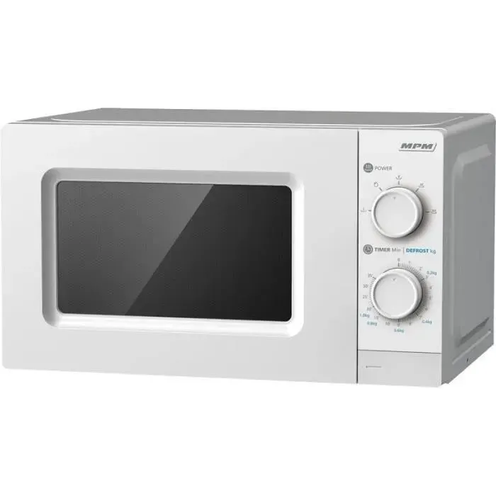 Four à micro-ondes - MPM - 20-KMM-11-W - Blanc - 20 Litres - 800 Watt