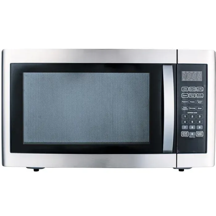 Four à micro-ondes multifonctionnel-Smad-42L-1100W-Grill1200~1400W-Autoportant-Noir