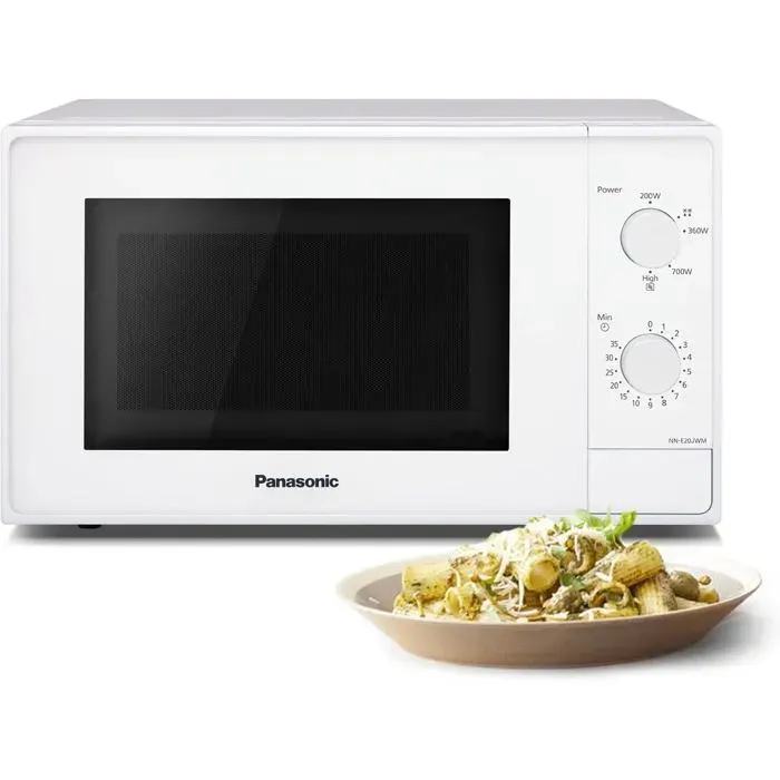 Four à Micro-Ondes - PANASONIC - NN-E20JWMEPG - 20L - 800W - Décongélation - 5 Niveaux de Puissance