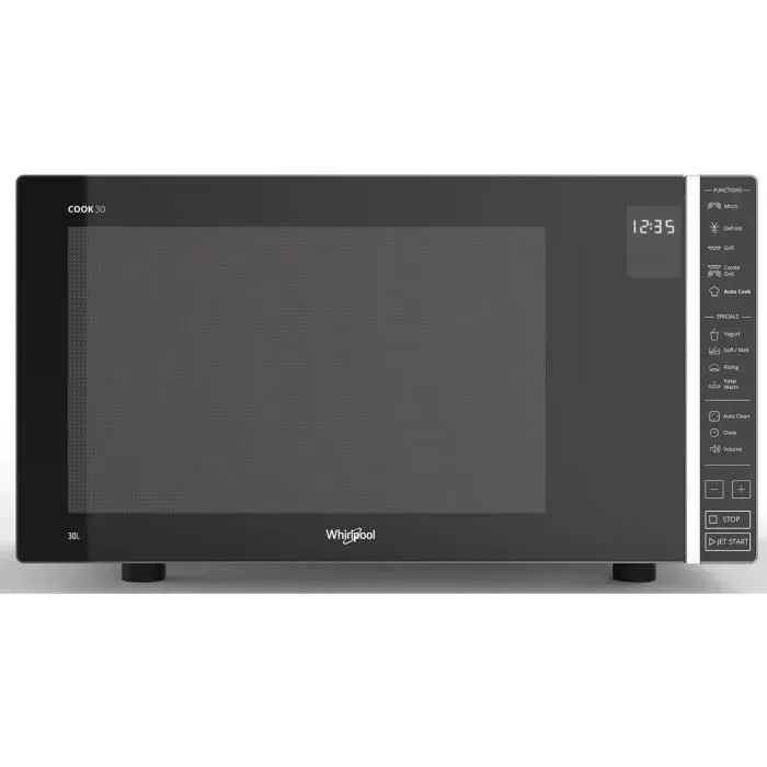 Four à micro-ondes - Whirlpool - MWP 303 SB - 30 litres - Argent/noir - Auto Cook