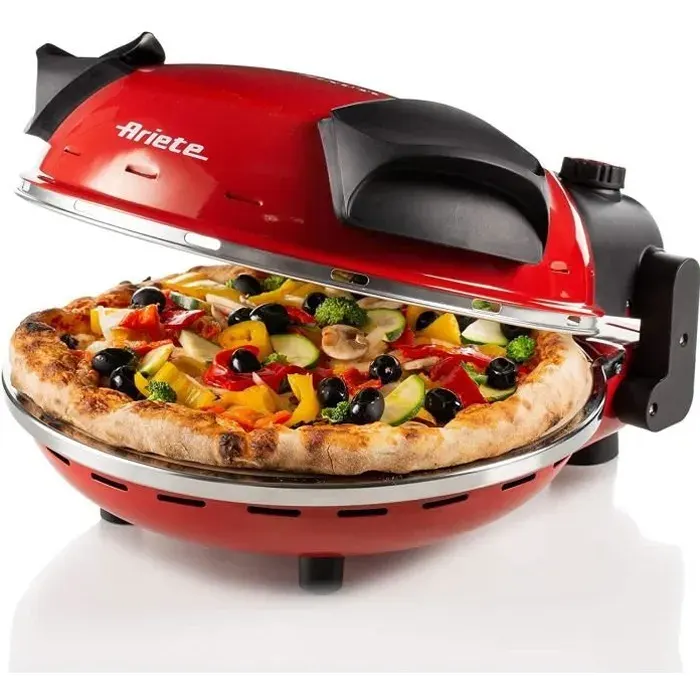 Four à Pizza - Ariete - 909 - 400 Degrés - 1200 watts - Pierre Réfractaire 33 cm
