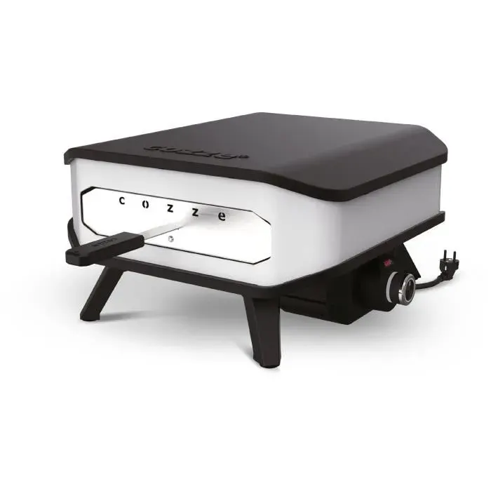 Four à pizza Electrique - COZZE - 13 - 90355 - 53x53x29cm - 230V/2200W - Porte
