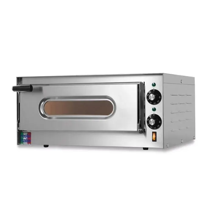 Four à Pizza Electrique - RESTO ITALIA - SMALL - Minuterie - 1200 Watt - Surface en pierre réfractaire