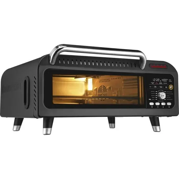 Four à pizza LITTLE BALANCE - Pizza Revolutionair - Capacité 18L - 10 programmes de cuisson - Jusquà 400°C - 2000W