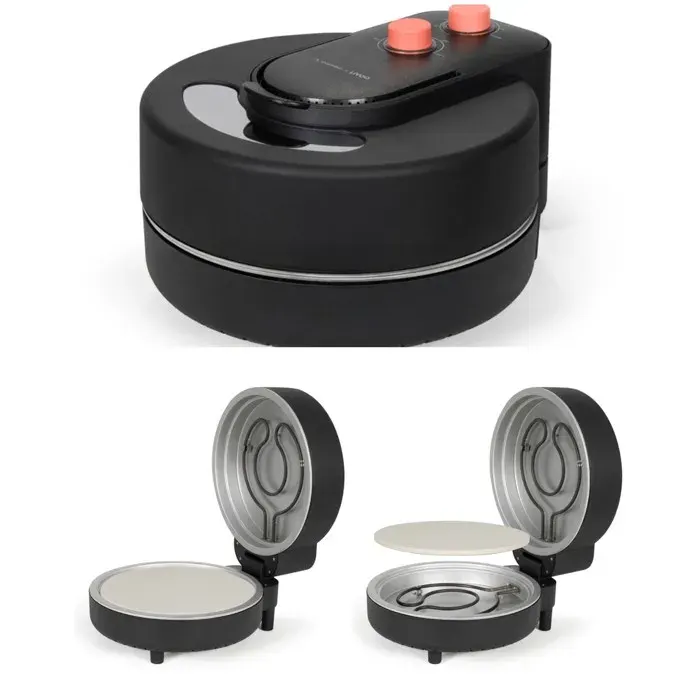 Four à Pizza - LIVOO - 30cm - 1800W - Thermostat réglable - Pierre réfractaire amovible