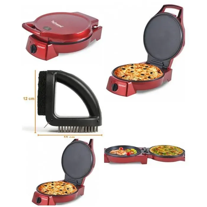 Four à pizza - LIVOO - WETFCPM100FRDP2B2 - 1800W - 30 cm - Revêtement antiadhésif