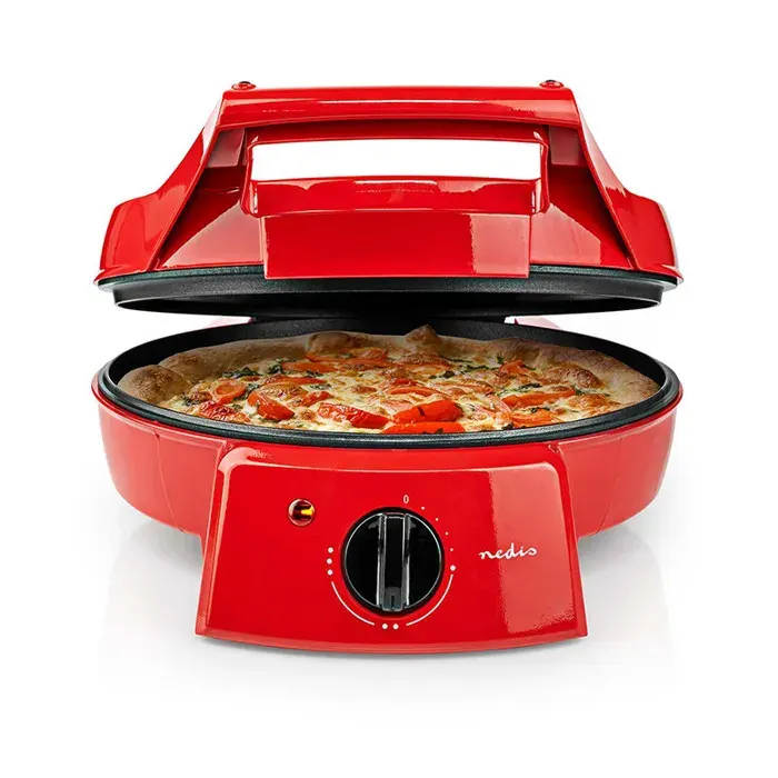 Four à pizza - Neuf - 1800 W - Température réglable - Couleur blanche - 230 degrés