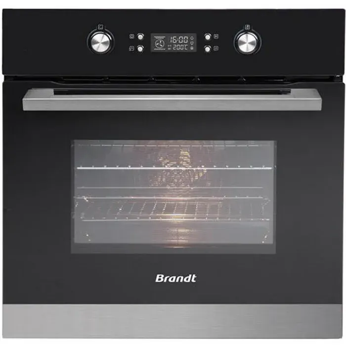 Four Catalyse BRANDT BFC8500X - Four électrique intégrable - Porte froide - Convection