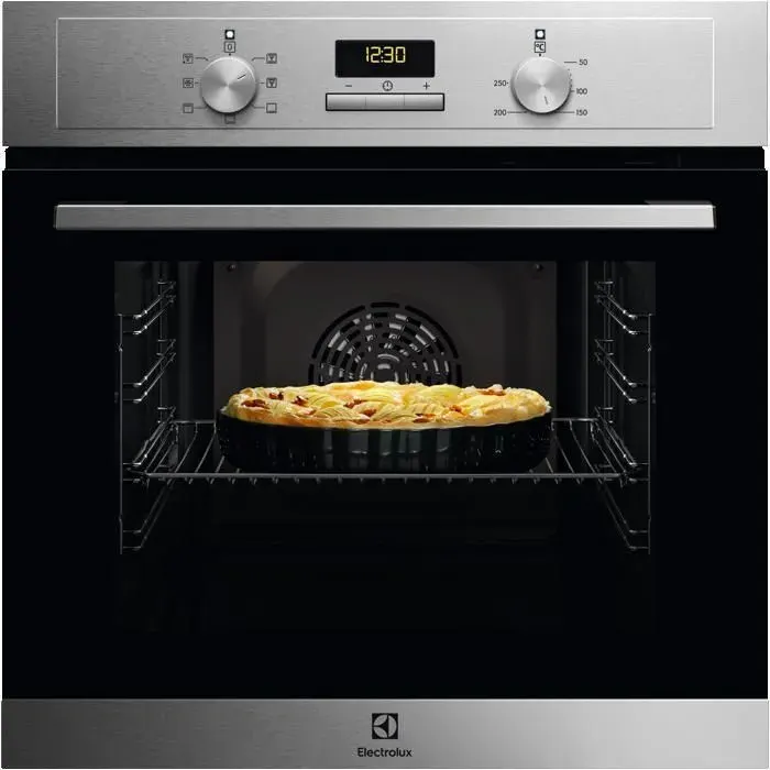 Four Catalyse Electrolux - Chaleur tournante - Classe A - Inox anti-trace - EOH3C00BX