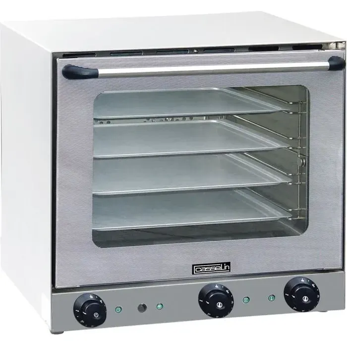 Four Convection avec Vapeur - Casselin - Acier inoxydable - 38 Litres - Gris