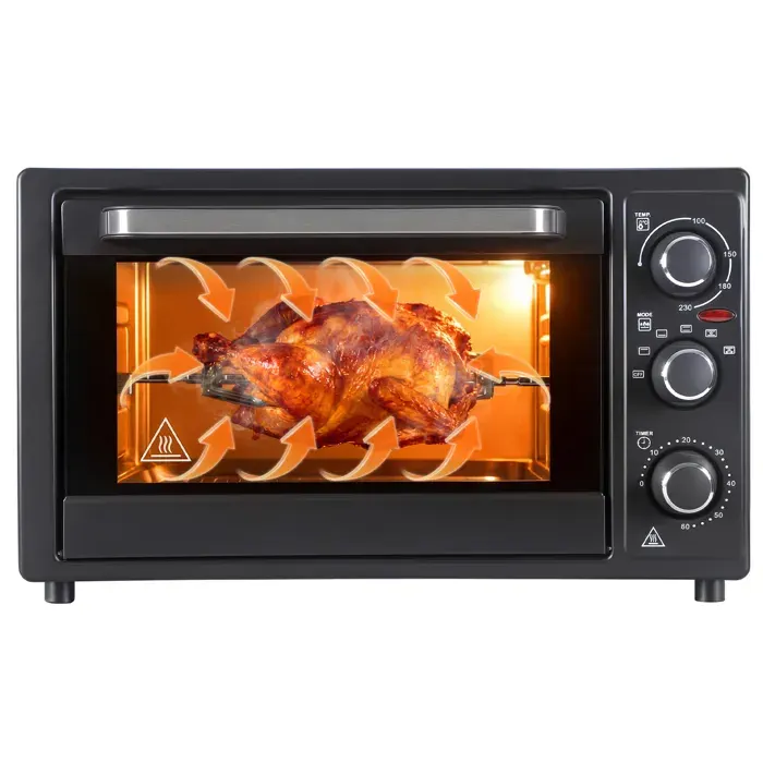 Four de comptoir multifonction 34 QT fonctions rôtissage croustillant et déshydratation pour une cuisine variée au quotidien