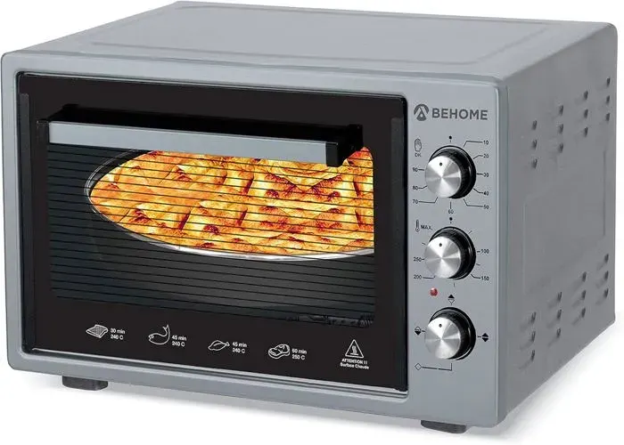 Four Électrique - 123 DESIGN - 38 Litres - Ventilé - Autonettoyant - Double Verre