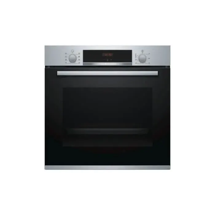 Four électrique BOSCH HBA553BR0 - Chaleur tournante - Cavité XXL (71L) - Ecoclean - Inox