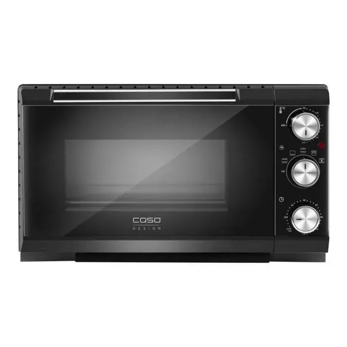Four électrique convection 20 litres 1500 Watt noir - CASO Design TO20
