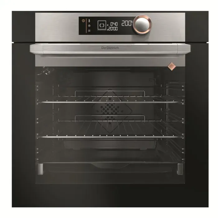 Four électrique - DE DIETRICH - DOP7340X - Pyrolyse - 8 modes de cuisson - Programmateur Expert LCD