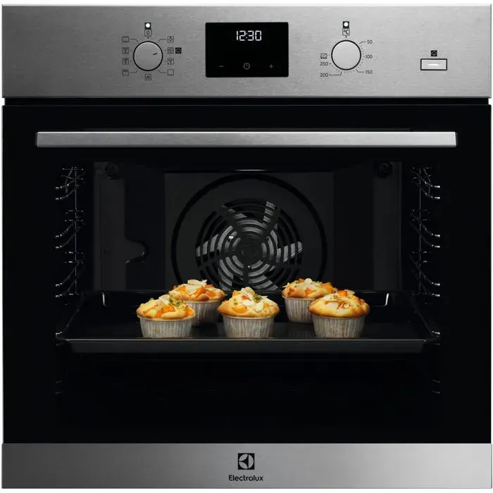 Four électrique encastrable - Electrolux - Convection et vapeur - Gril électrique - AquaClean auto-nettoyage à la vapeur