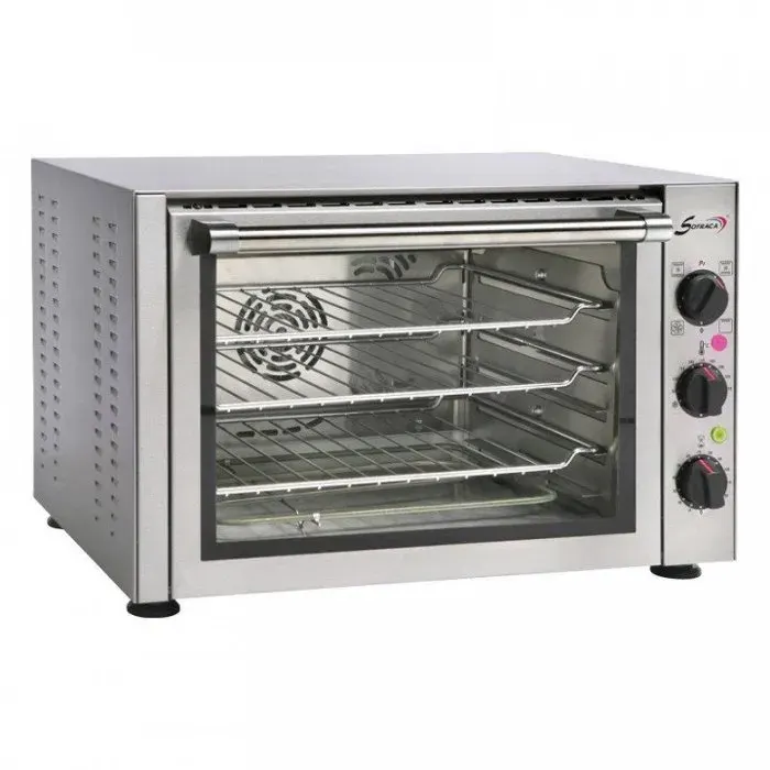 Four électrique multifonctions 5 en 1 4 niveaux 38 Litres 2400 W 220 V - MONO