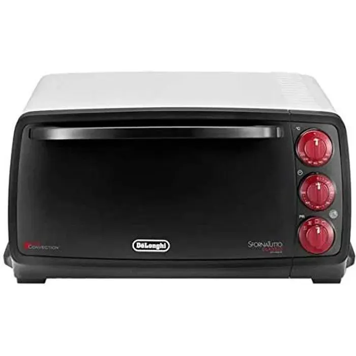 Four électrique ventilé - DELONGHI - EO14902.W - 14 litres - Gril - Convection - Dégivrage