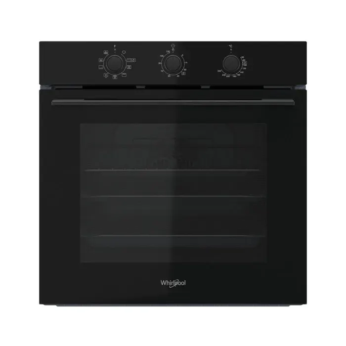 Four électrique - WHIRLPOOL - OMK38HU0B - Noir - 71L - 9 fonctions de cuisson