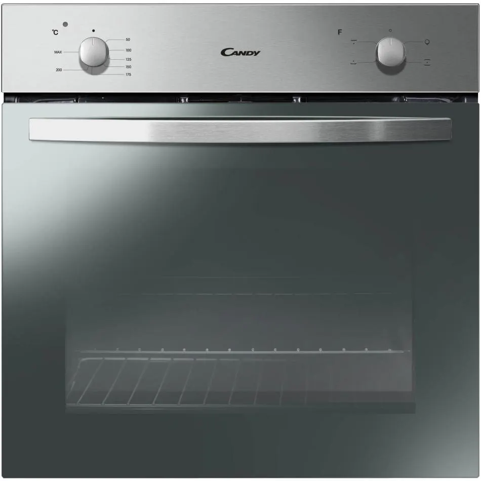 Four émail lisse CANDY FCS100XE1 — coloris Inox